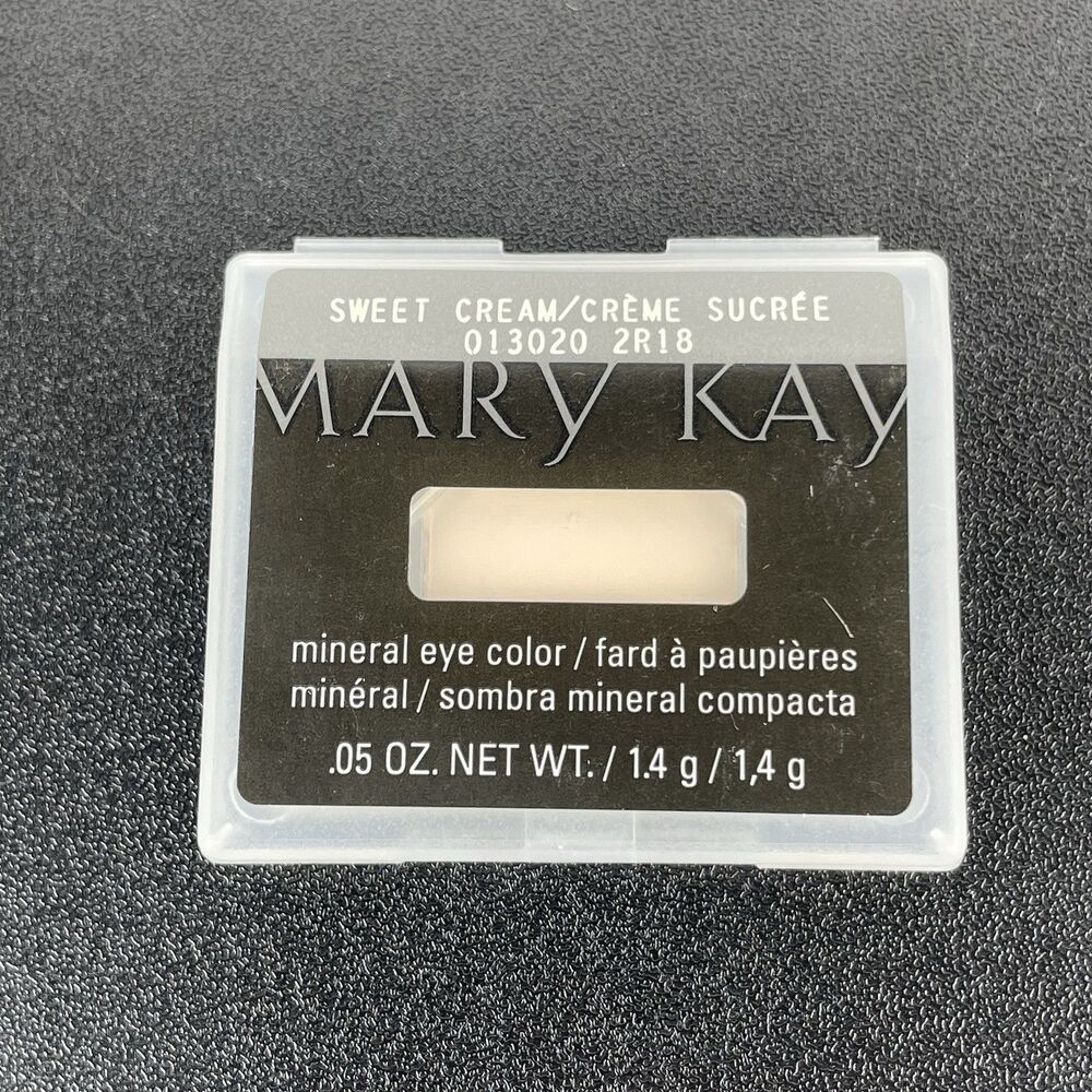 Mary Kay Mineral Eye Color Sweet Cream Full Size .05 oz 013020 2R18, Brand New